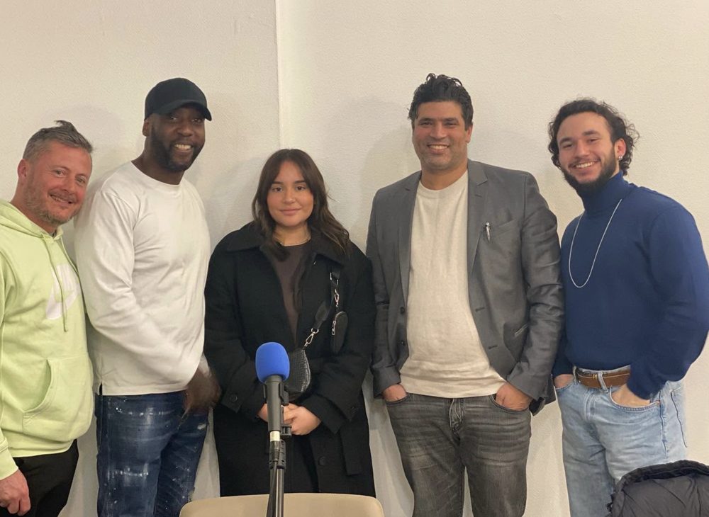 Équipe Tous Ensemble C'est Nous en studio